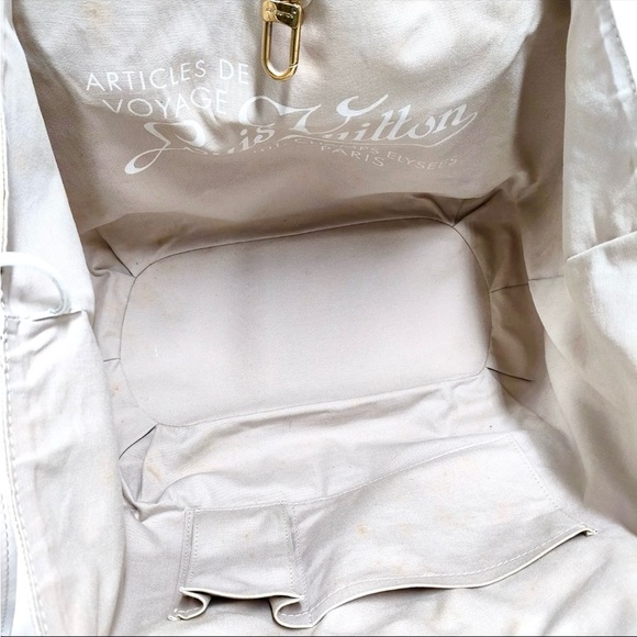 Louis Vuitton Cream and Tan Tote Set - Picture 6 of 8